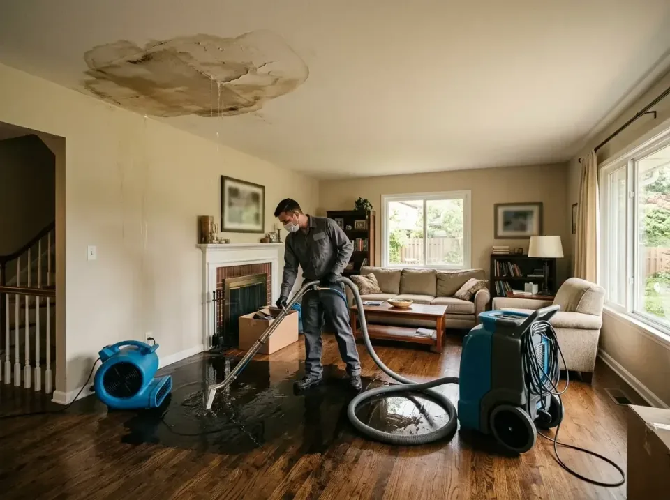 attic-pipe-burst-ceiling-drip-008 — frequently asked questions, Water Damage Restoration & Carpet Care in New Carlisle, IN